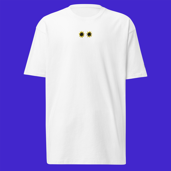 Men's Premium Heavyweight T-Shirt - White - StarsEyes