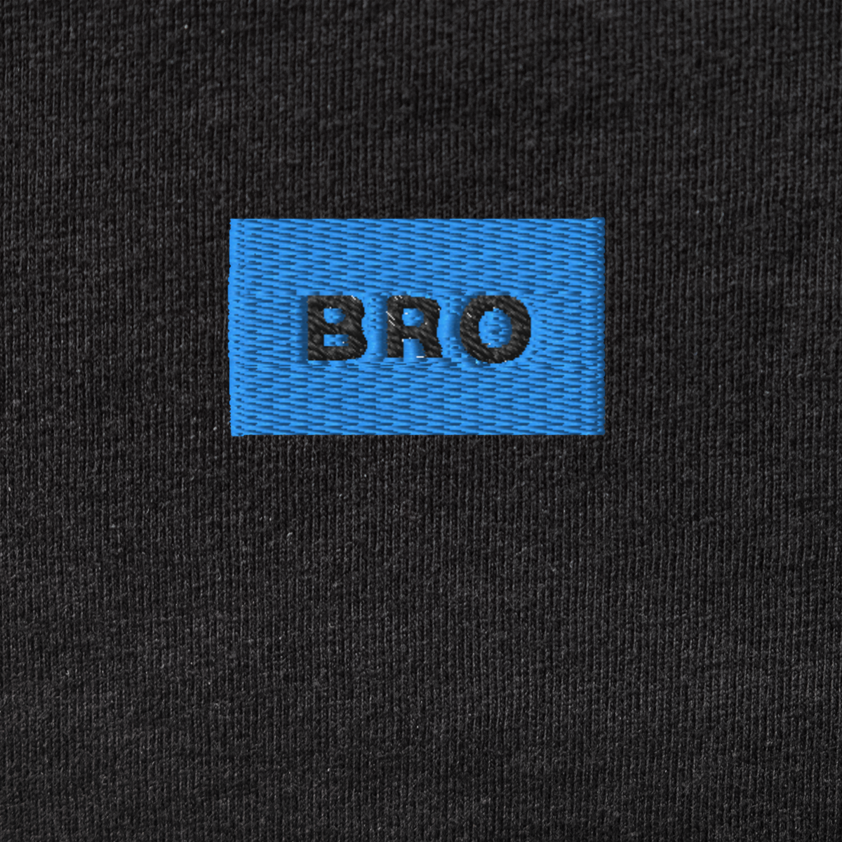Men's Premium Tank Top - BLACK - BRO (blue)