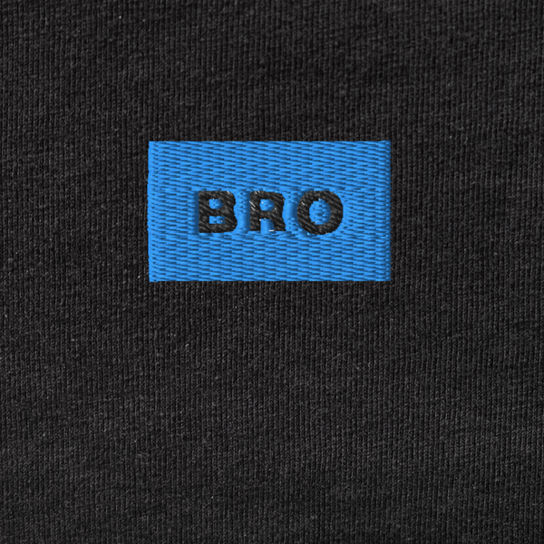 Men's Premium Tank Top - BLACK - BRO (blue)
