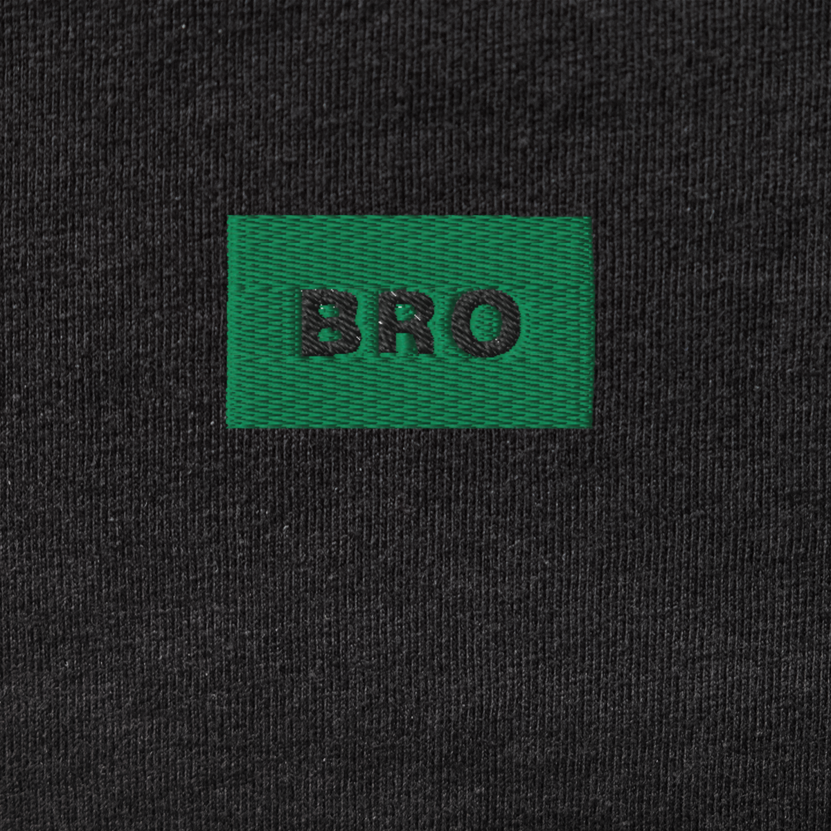 Men's Premium Tank Top - BLACK - BRO (green)