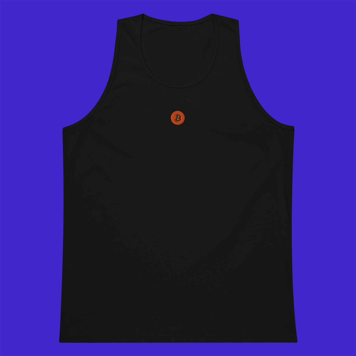 Men's Premium Tank Top - BLACK - BTC