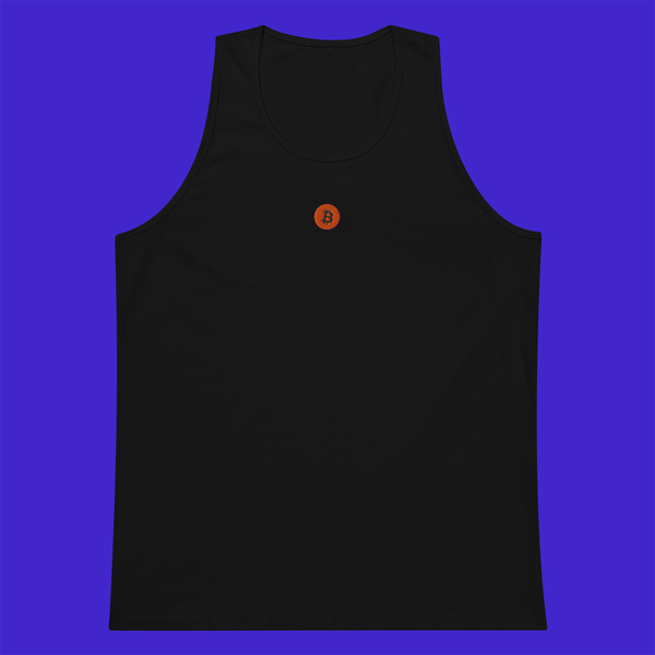 Men's Premium Tank Top - BLACK - BTC