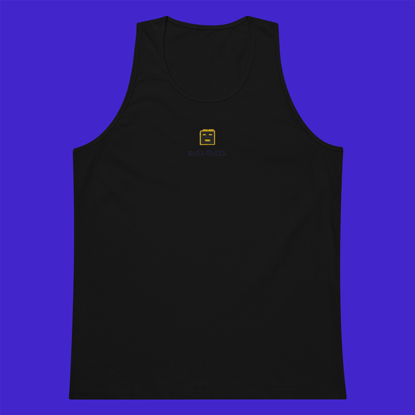 Men's Premium Tank Top - BLACK - BullChill