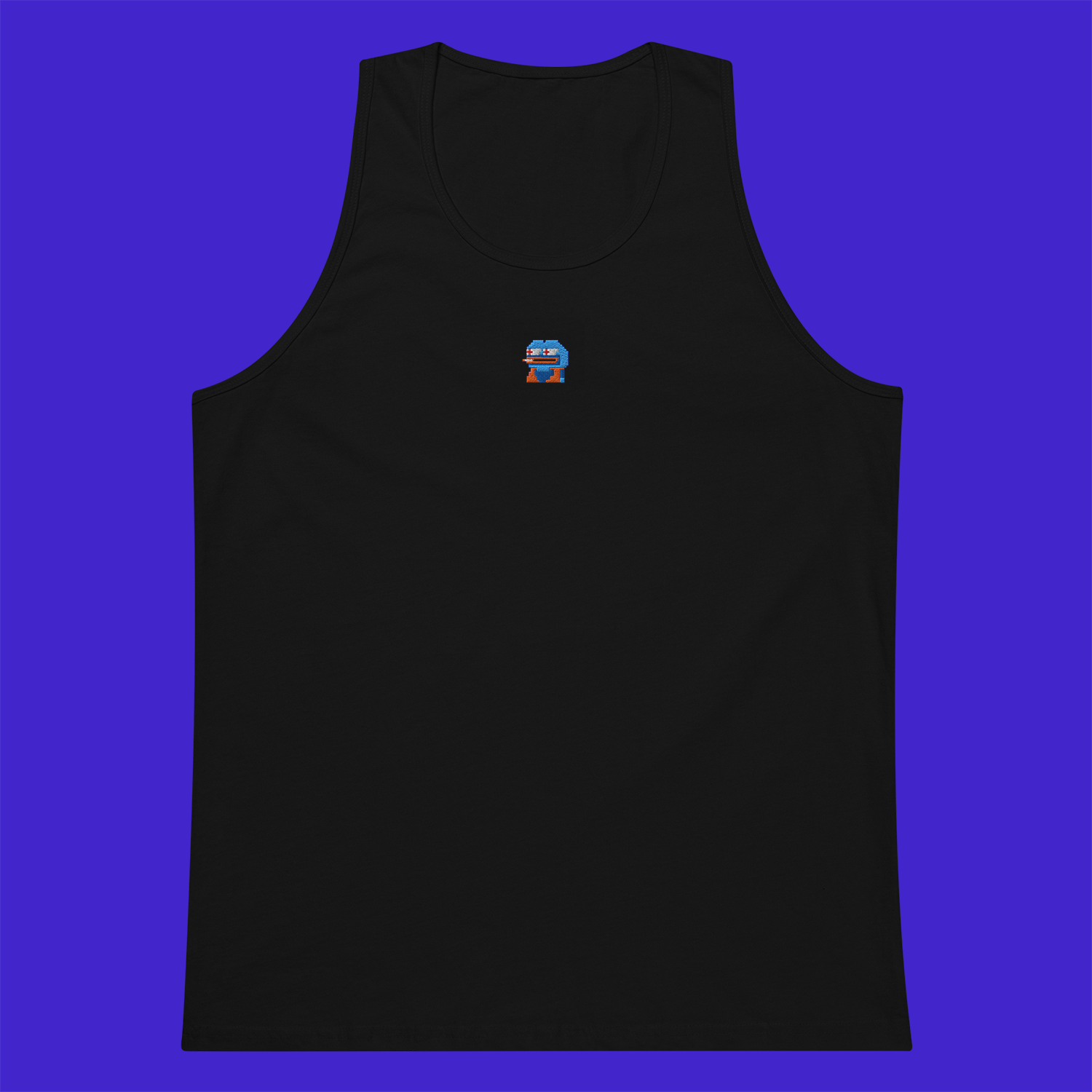 Men's Premium Tank Top - BLACK - Gokupepe