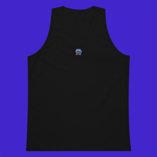 Men's Premium Tank Top - BLACK - Gokupepe