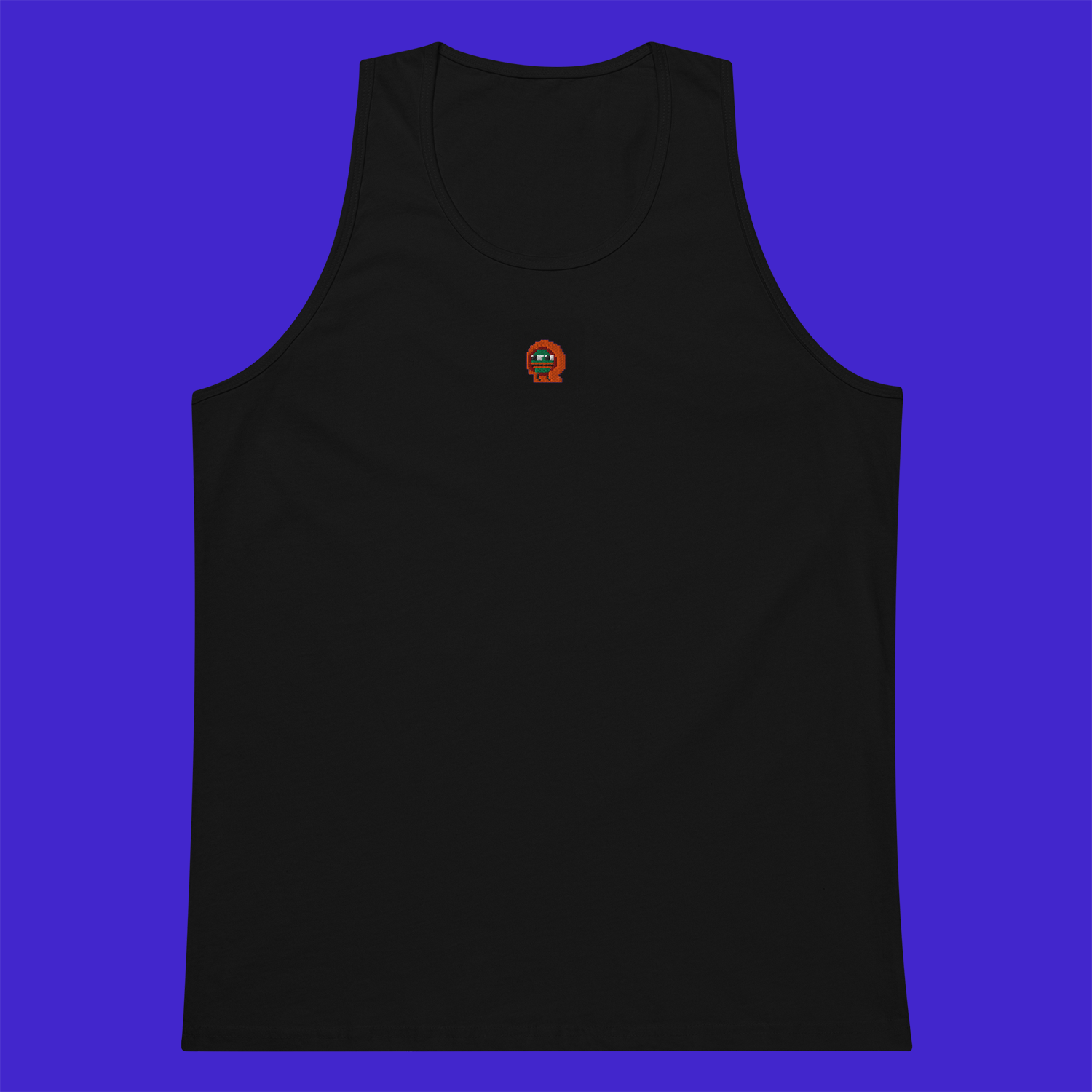 Men's Premium Tank Top - BLACK - Kylepepe
