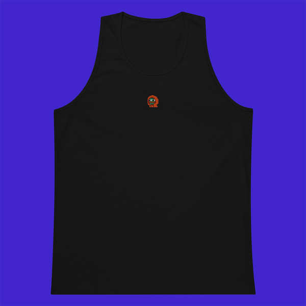 Men's Premium Tank Top - BLACK - Kylepepe