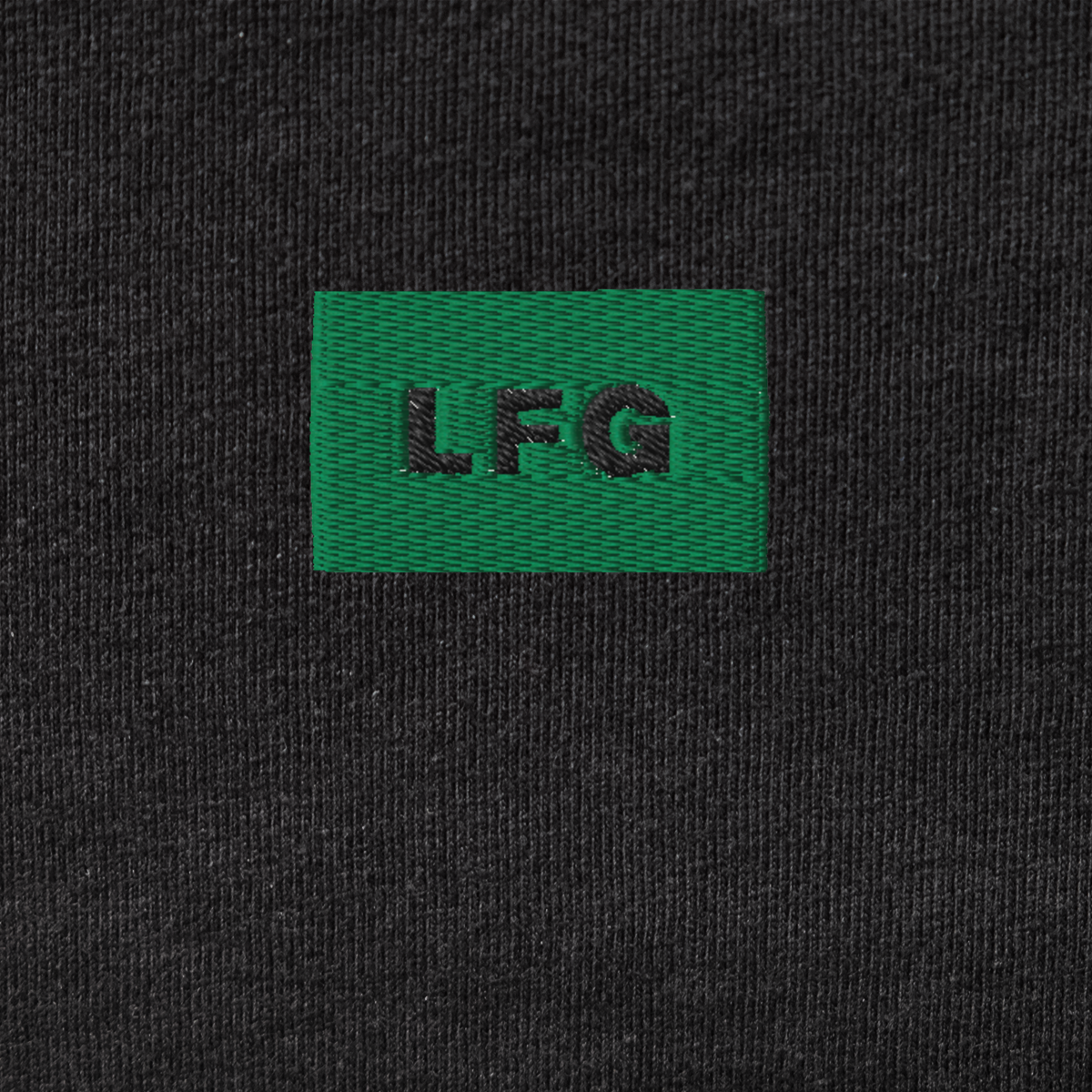 Men's Premium Tank Top - BLACK - LFG (green)