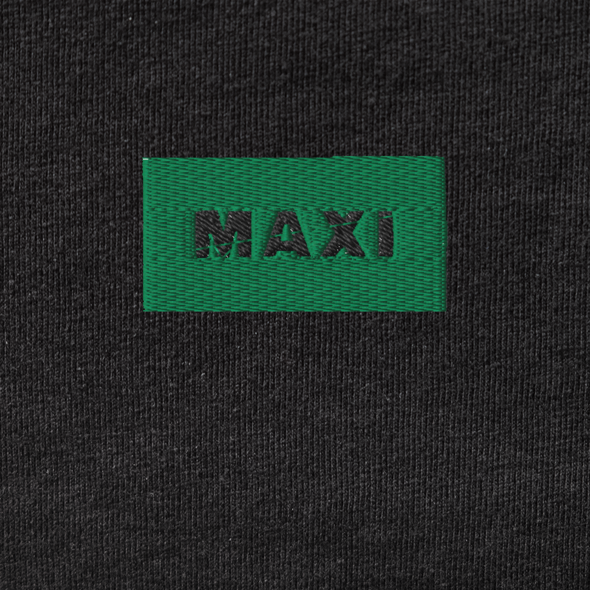 Men's Premium Tank Top - BLACK - MAXI (green)