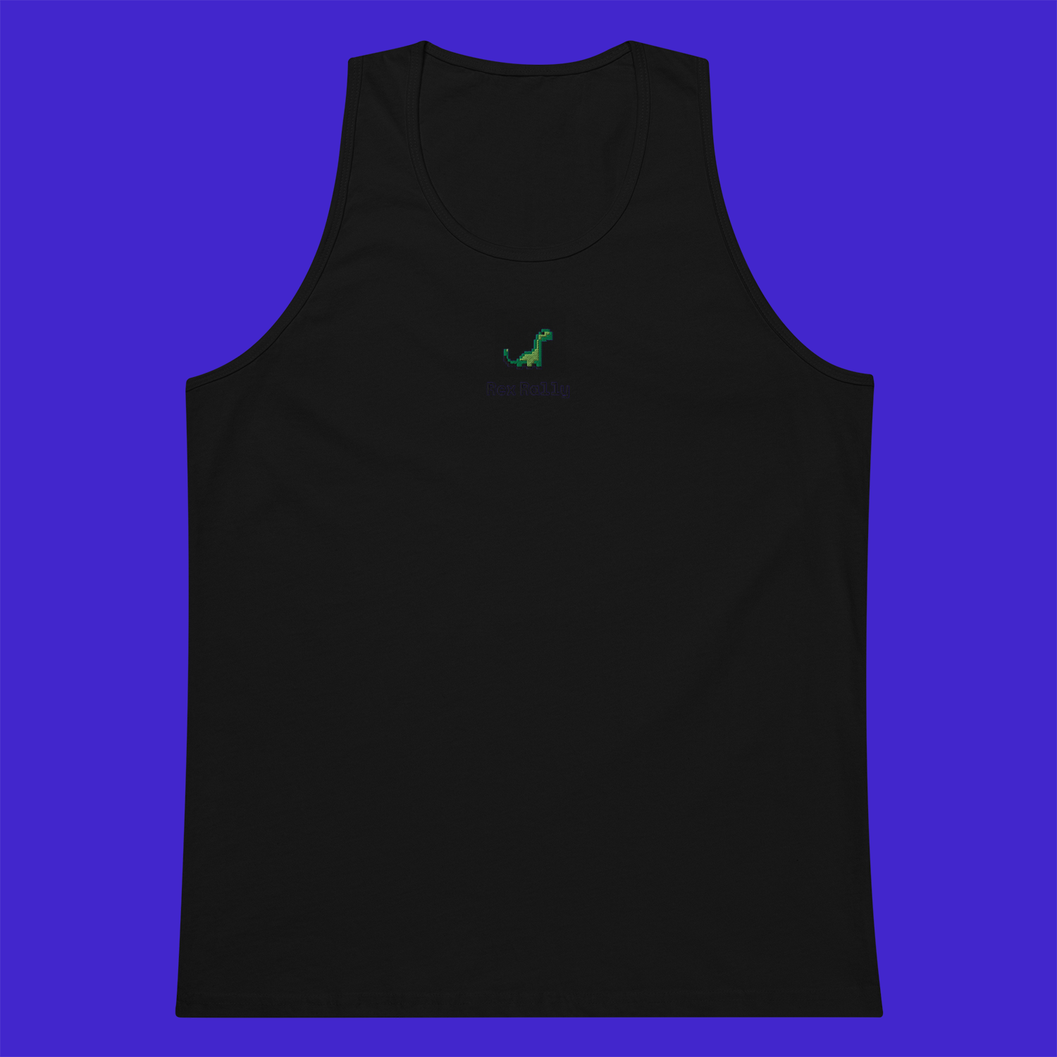 Men's Premium Tank Top - BLACK - RexRally