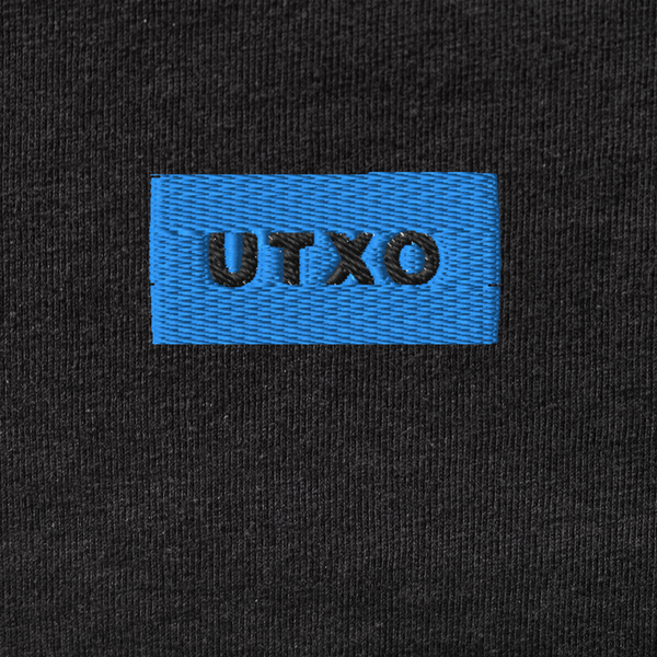 Men's Premium Tank Top - BLACK - UTXO (blue)