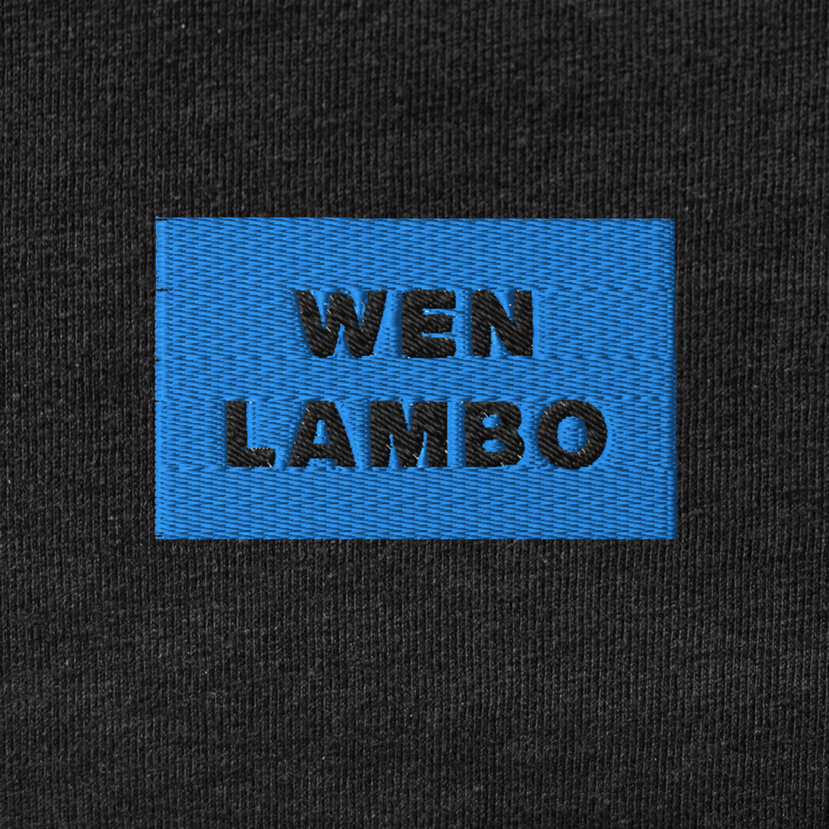 Men's Premium Tank Top - BLACK - WEN LAMBO (blue)