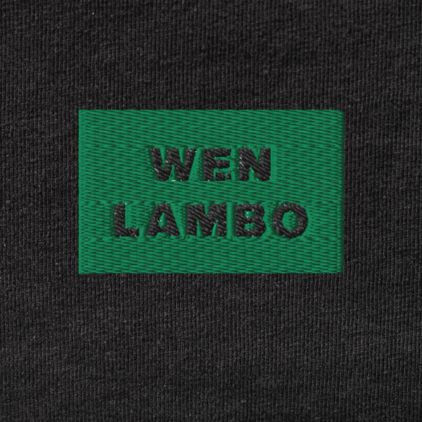 Men's Premium Tank Top - BLACK - WEN LAMBO (green)