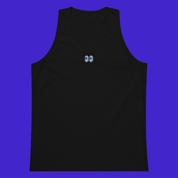 Men's Premium Tank Top - BLACK - WTF
