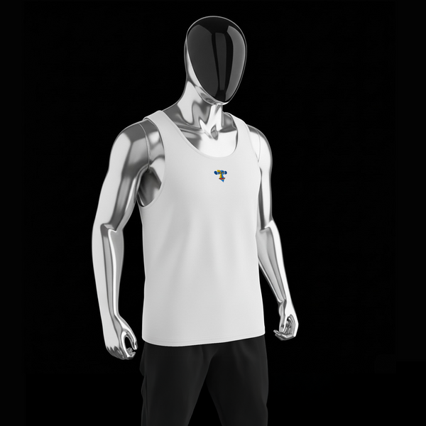 Men's Premium Tank Top - WHITE - Apeing