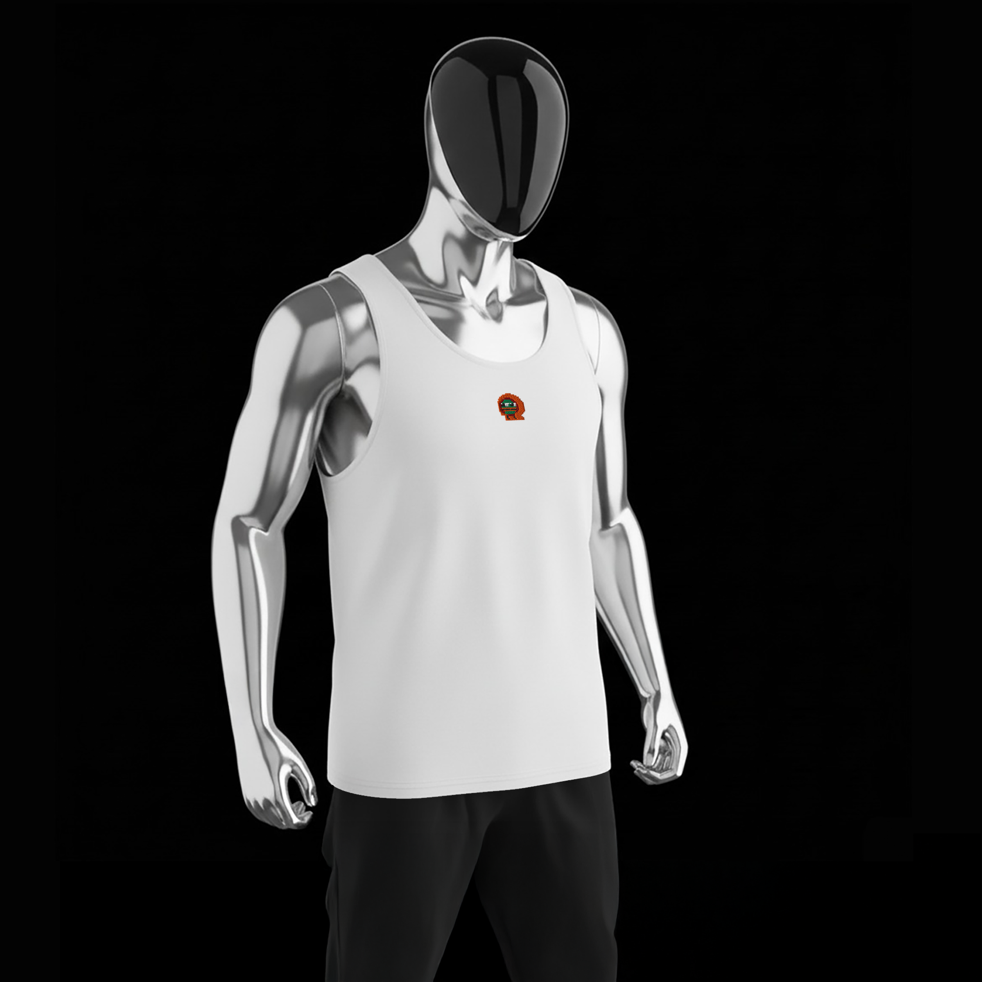 Men's Premium Tank Top - WHITE - Kylepepe