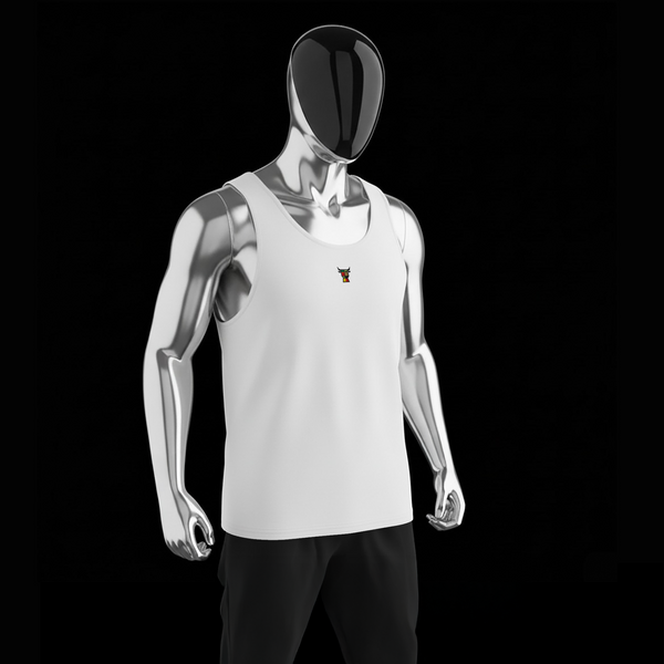 Men's Premium Tank Top - WHITE - LFG