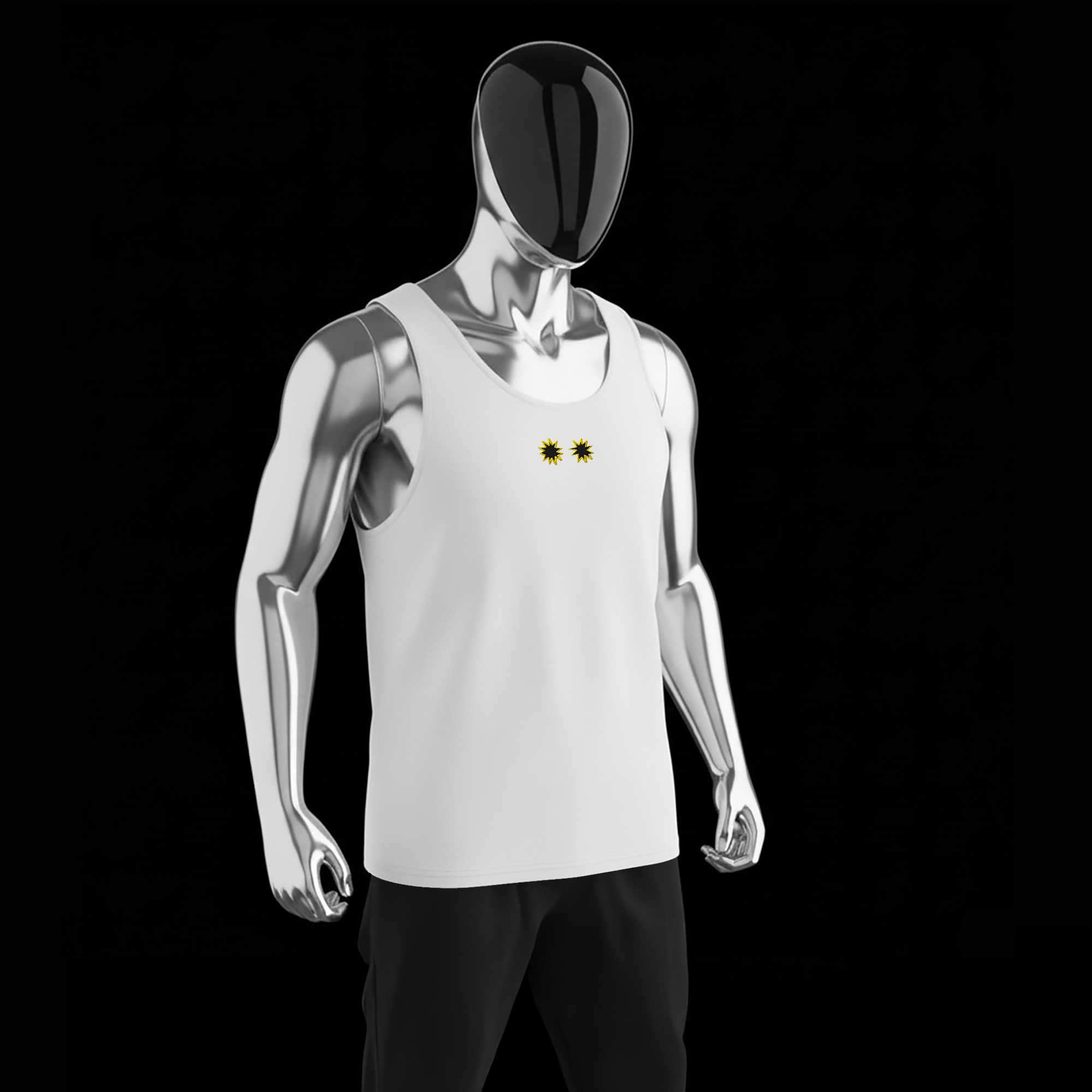 Men's Premium Tank Top - WHITE - StarsEyes