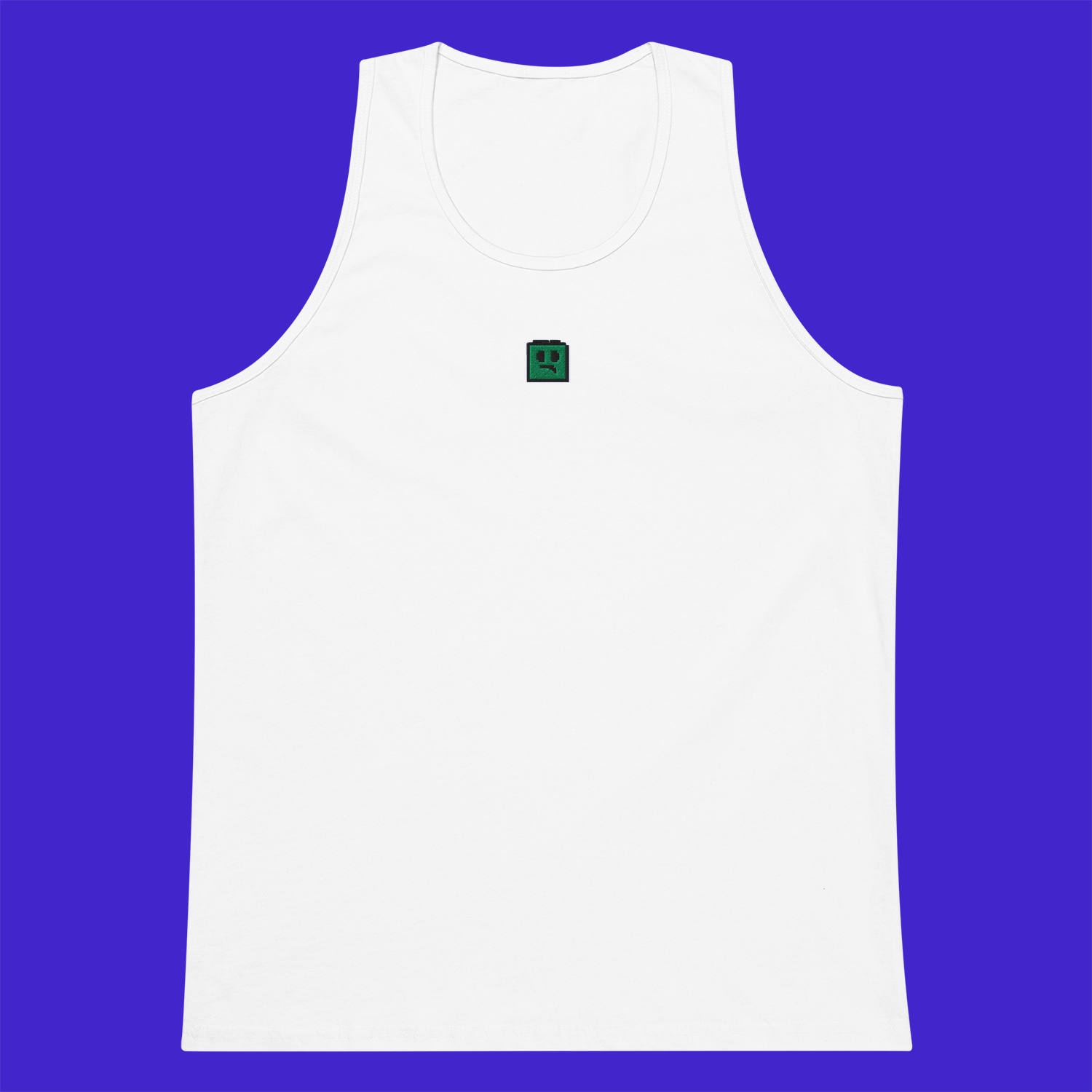 Men's Premium Tank Top - WHITE - FOMO