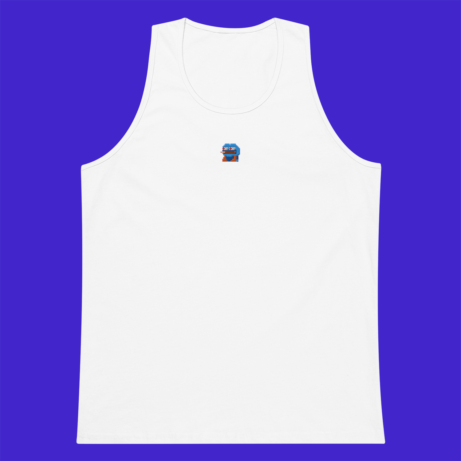 Men's Premium Tank Top - WHITE - Gokupepe
