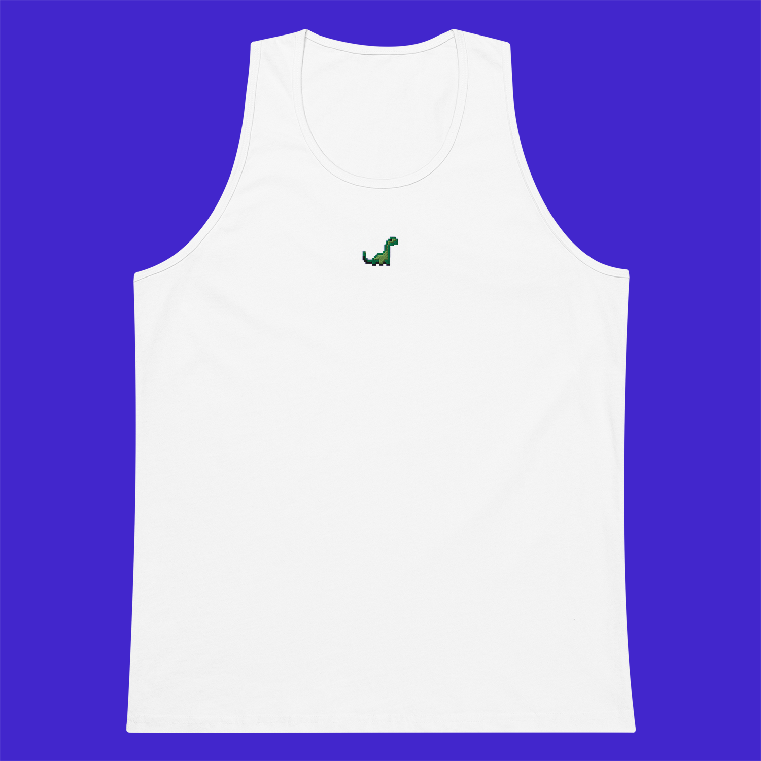 Men's Premium Tank Top - WHITE - RexRally