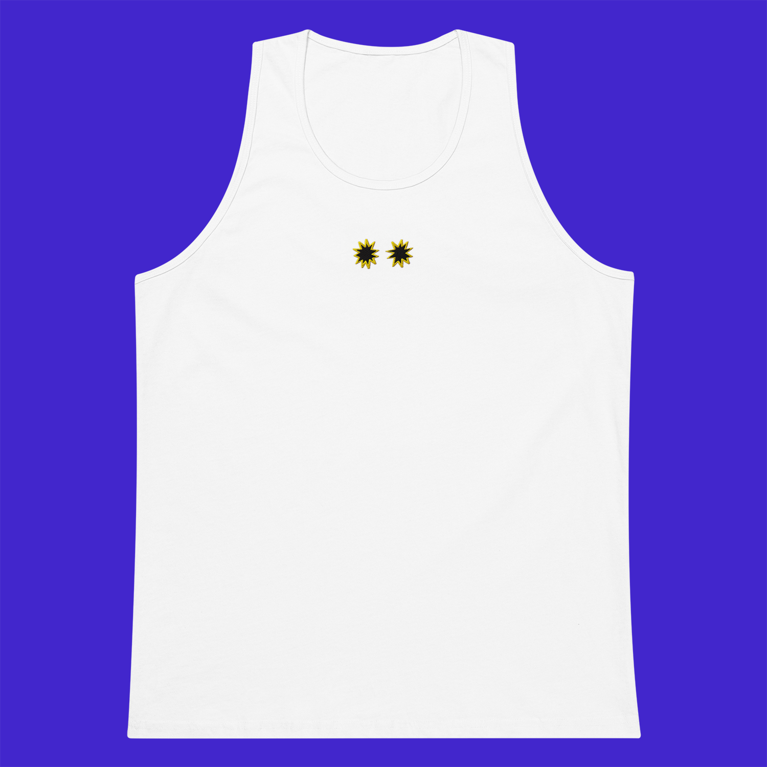 Men's Premium Tank Top - WHITE - StarsEyes
