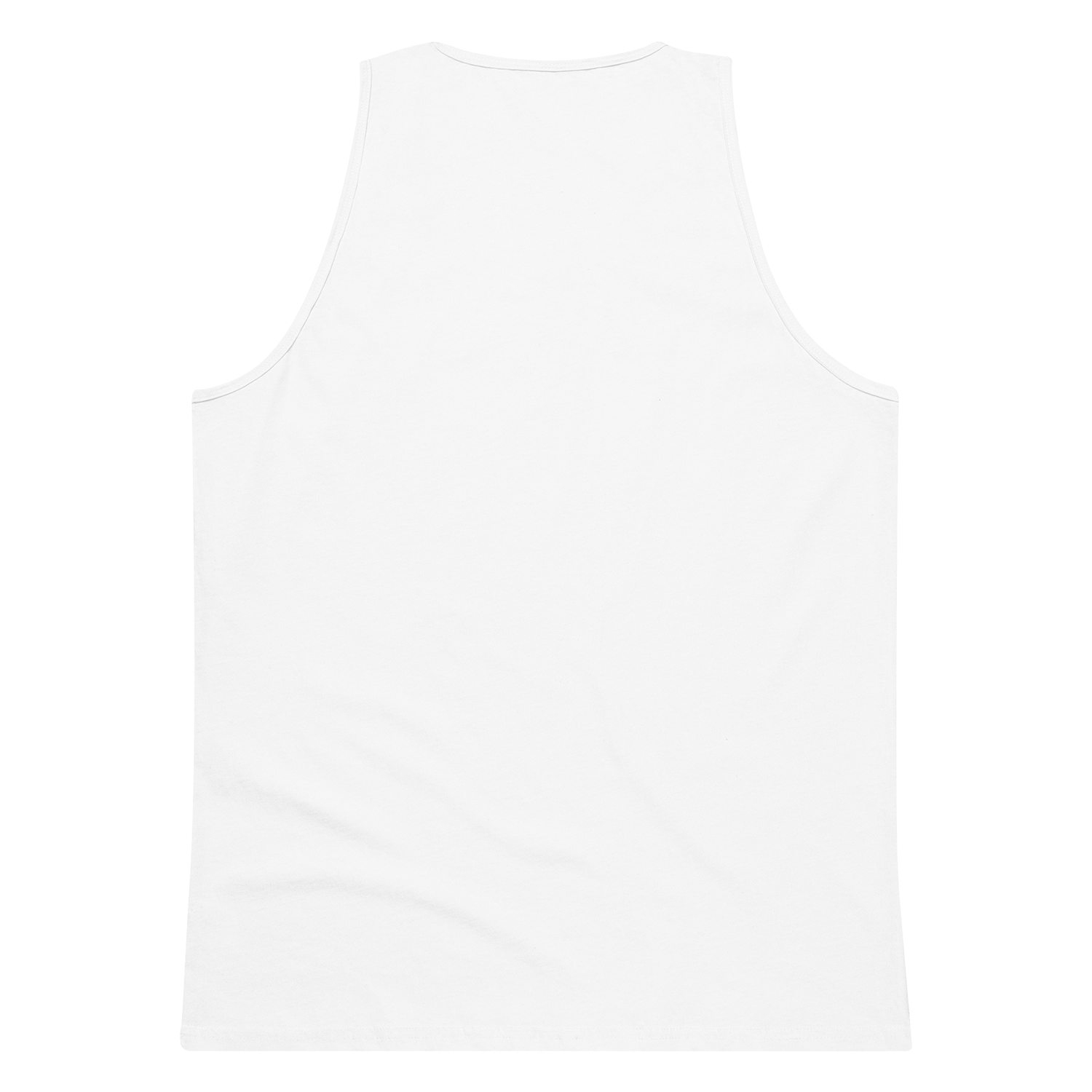 Men's Premium Tank Top - WHITE - MAXI (green)