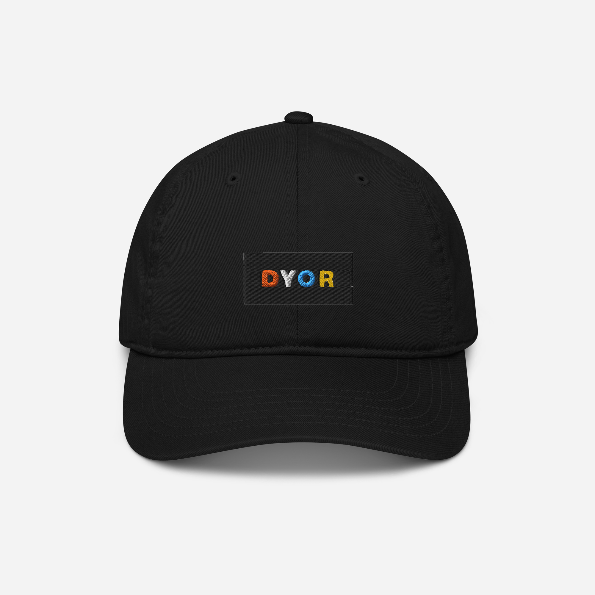 Organic Baseball Cap - BLACK - DYOR