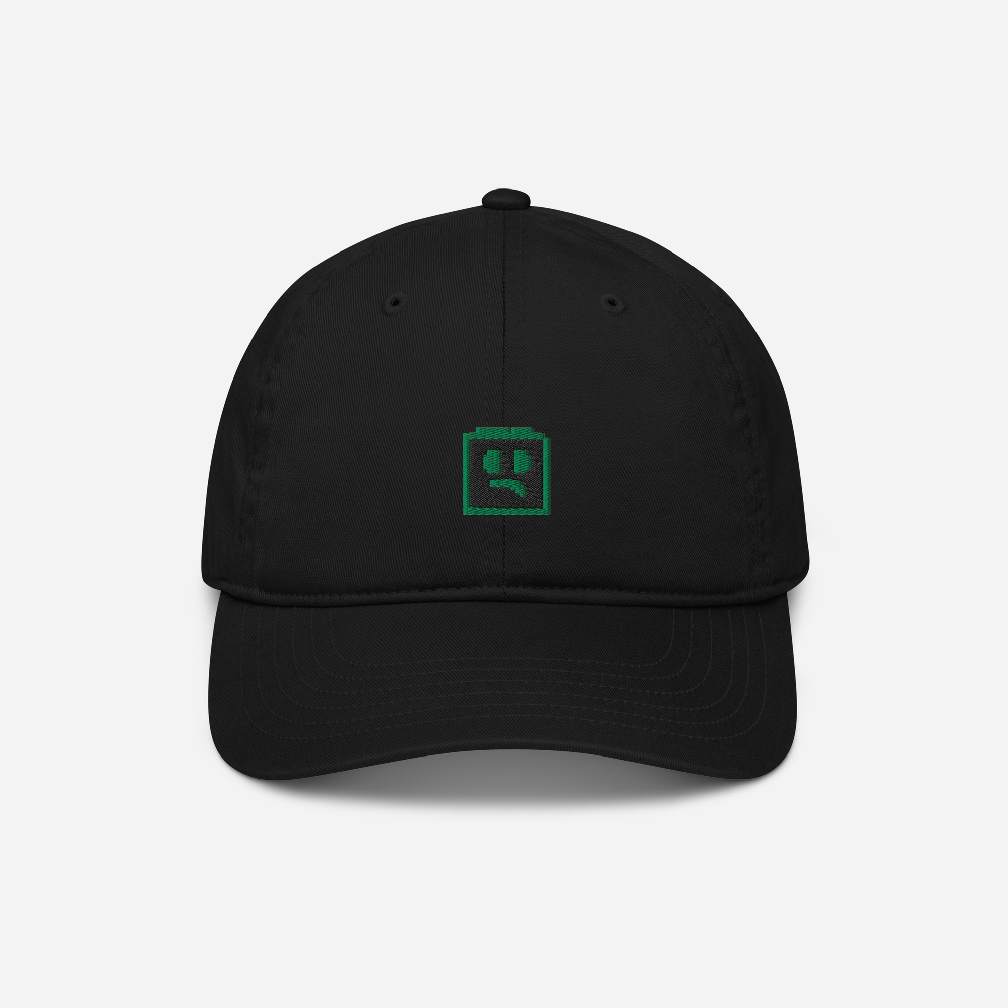Organic Baseball Cap - Black - FOMO