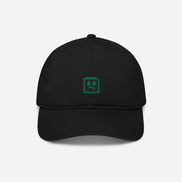 Organic Baseball Cap - Black - FOMO