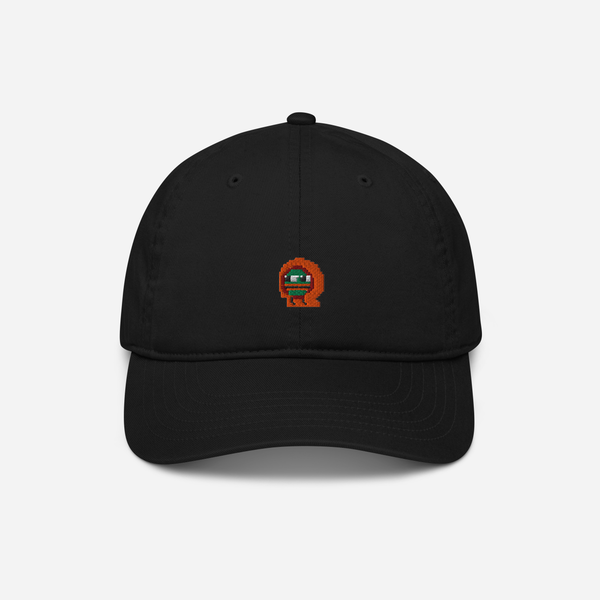 Organic Baseball Cap - Black - Kylepepe