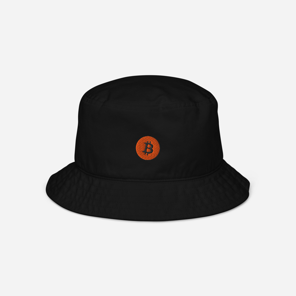 Organic Bucket Hat - Black - BTC