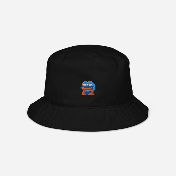 Organic Bucket Hat - Black - Gokupepe
