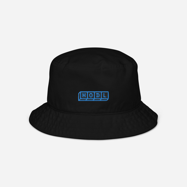 Organic Bucket Hat - Black - HODL