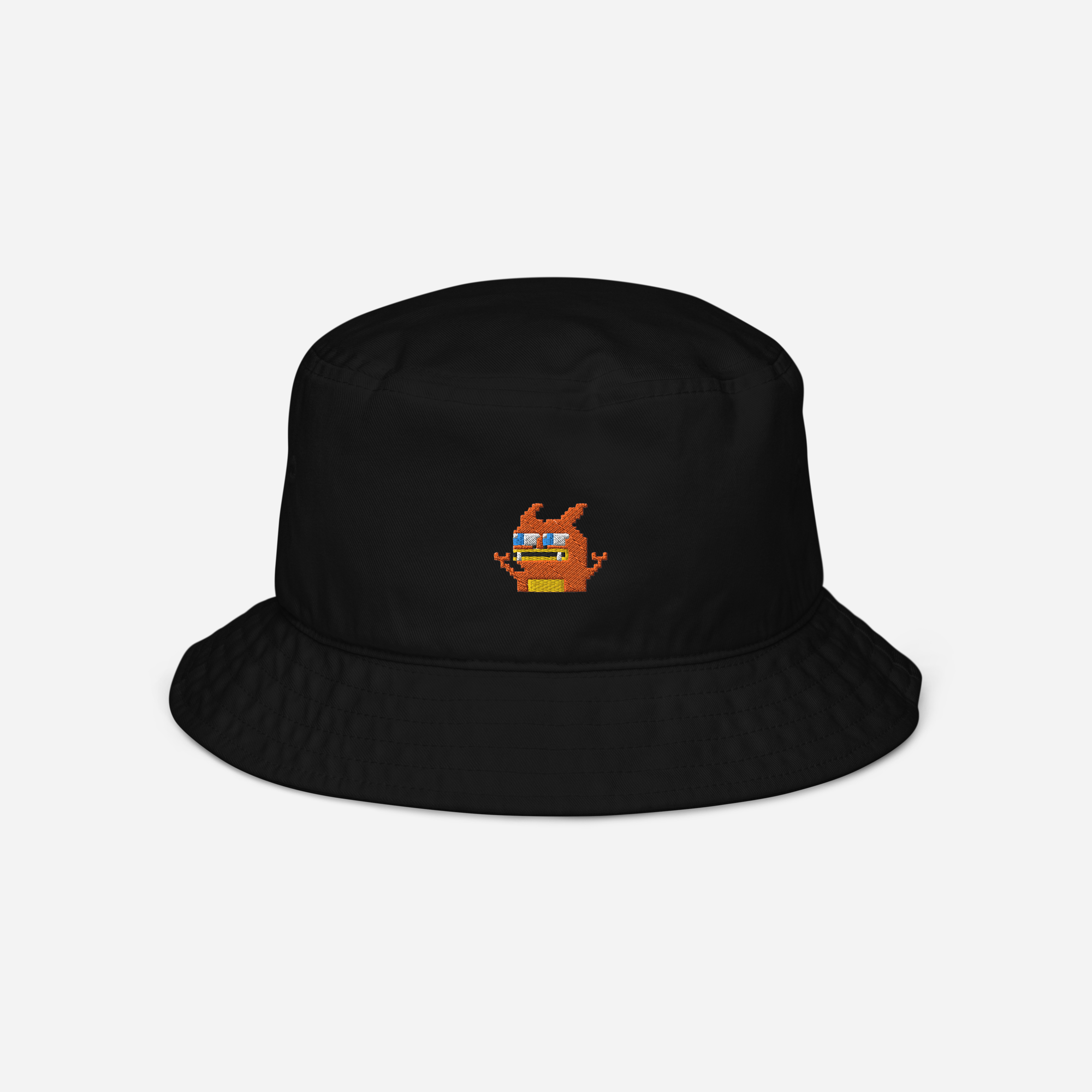 Organic Bucket Hat - Black - Pepezard