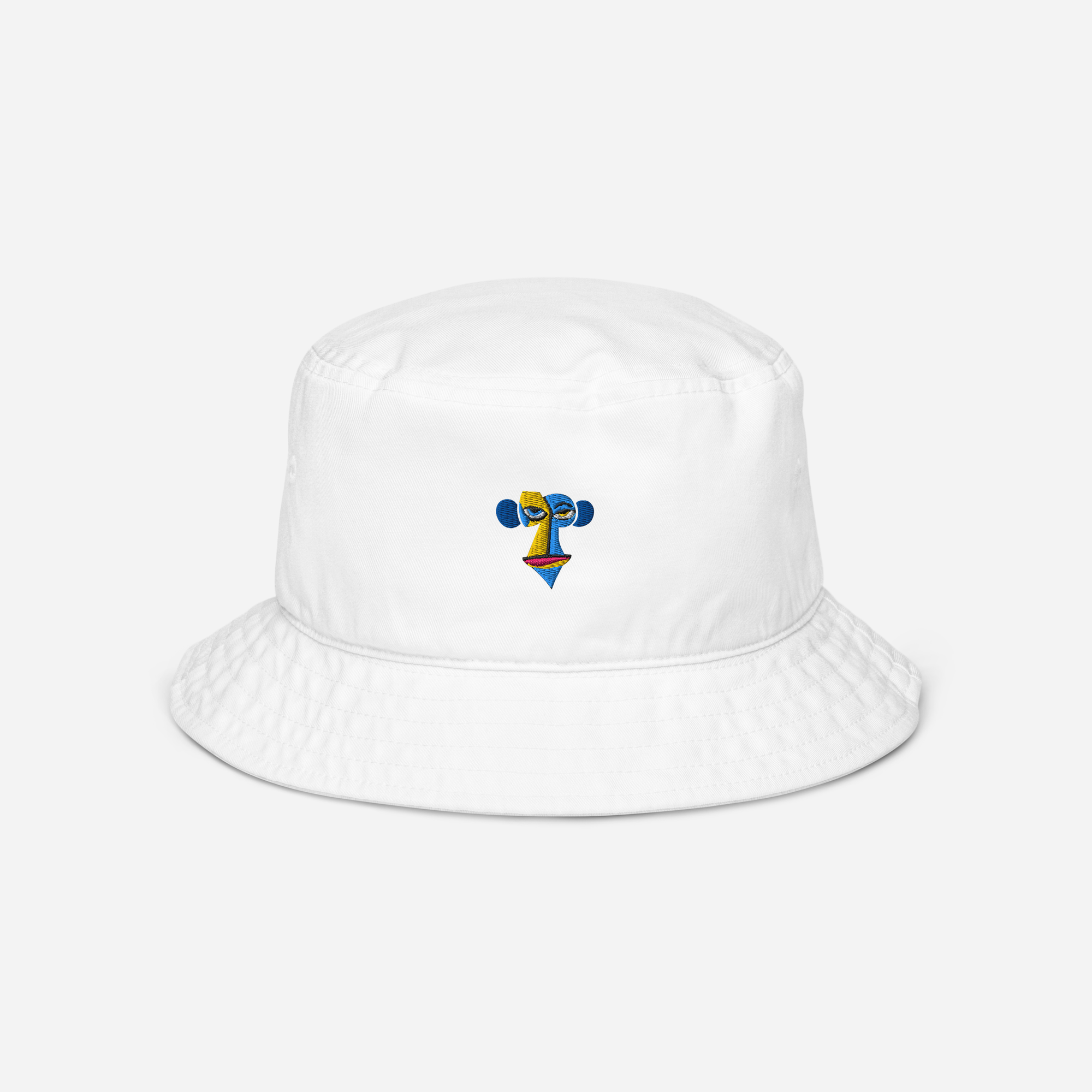 Organic Bucket Hat - WHITE - Apeing