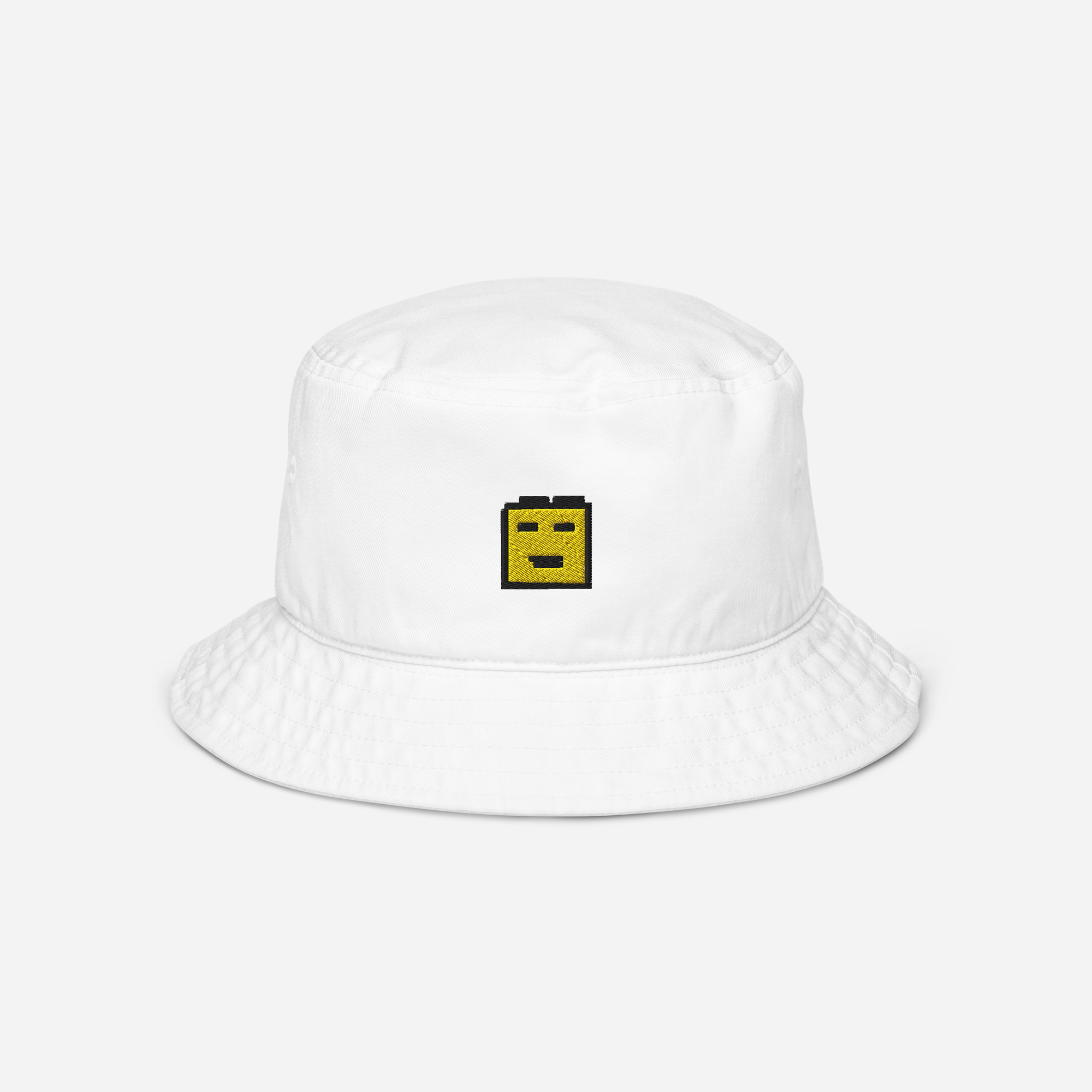 Organic Bucket Hat - WHITE - BullChill
