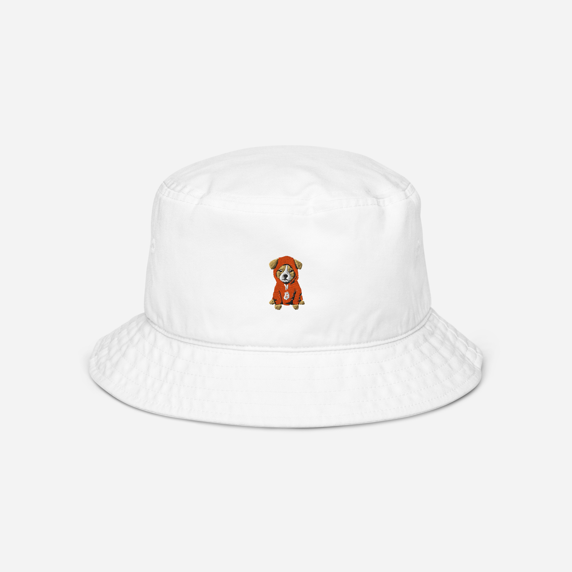 Organic Bucket Hat - WHITE - $DOG