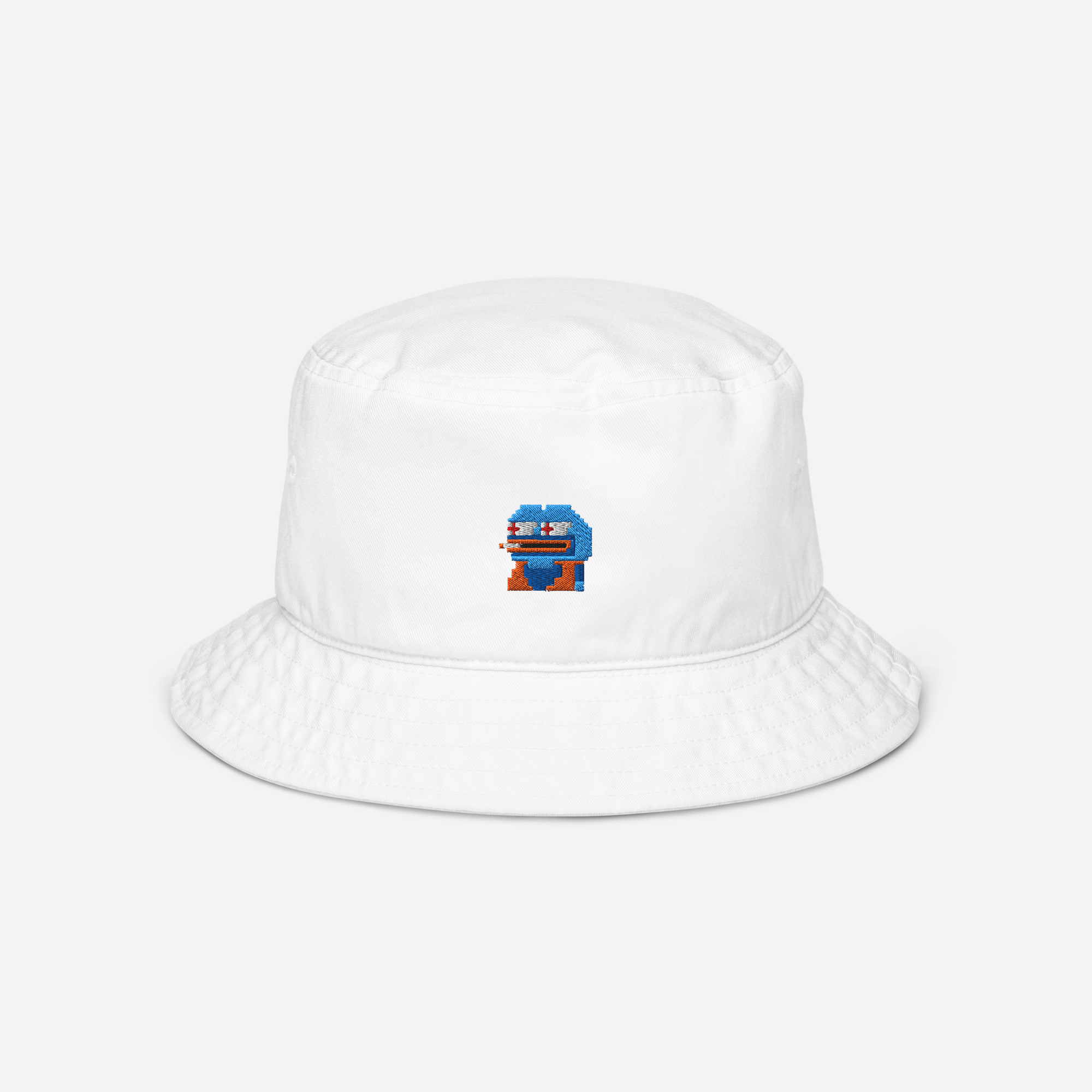 Organic Bucket Hat - WHITE - Gokupepe