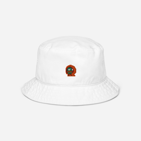 Organic Bucket Hat - WHITE - Kylepepe