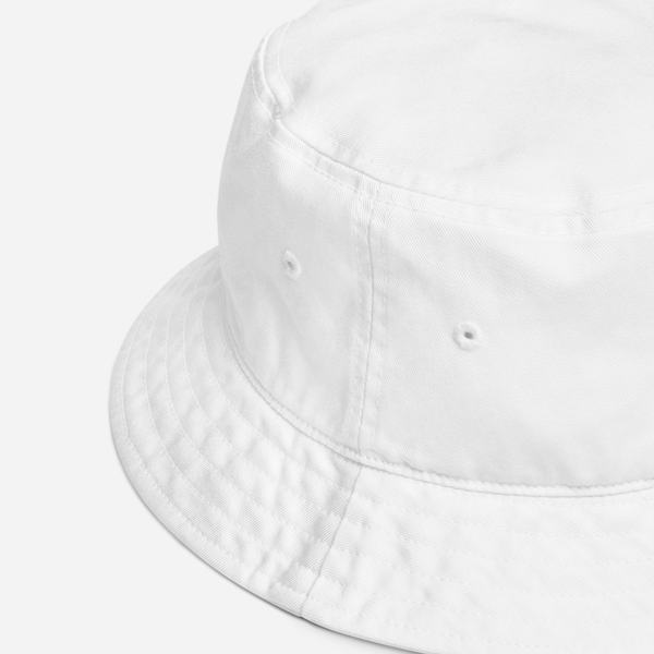 Organic Bucket Hat - WHITE - NodeCat