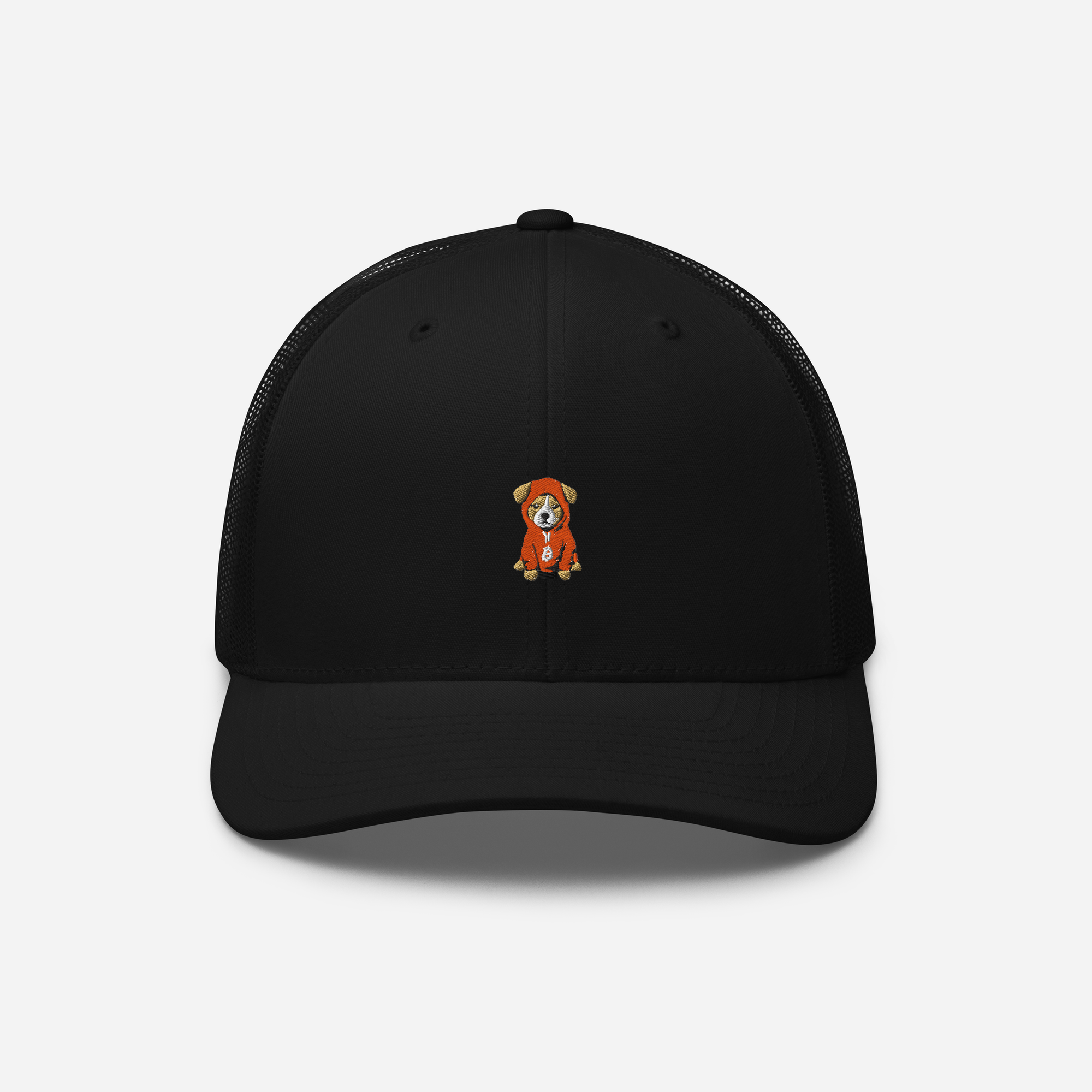 Retro Trucker Hat - Black - $DOG