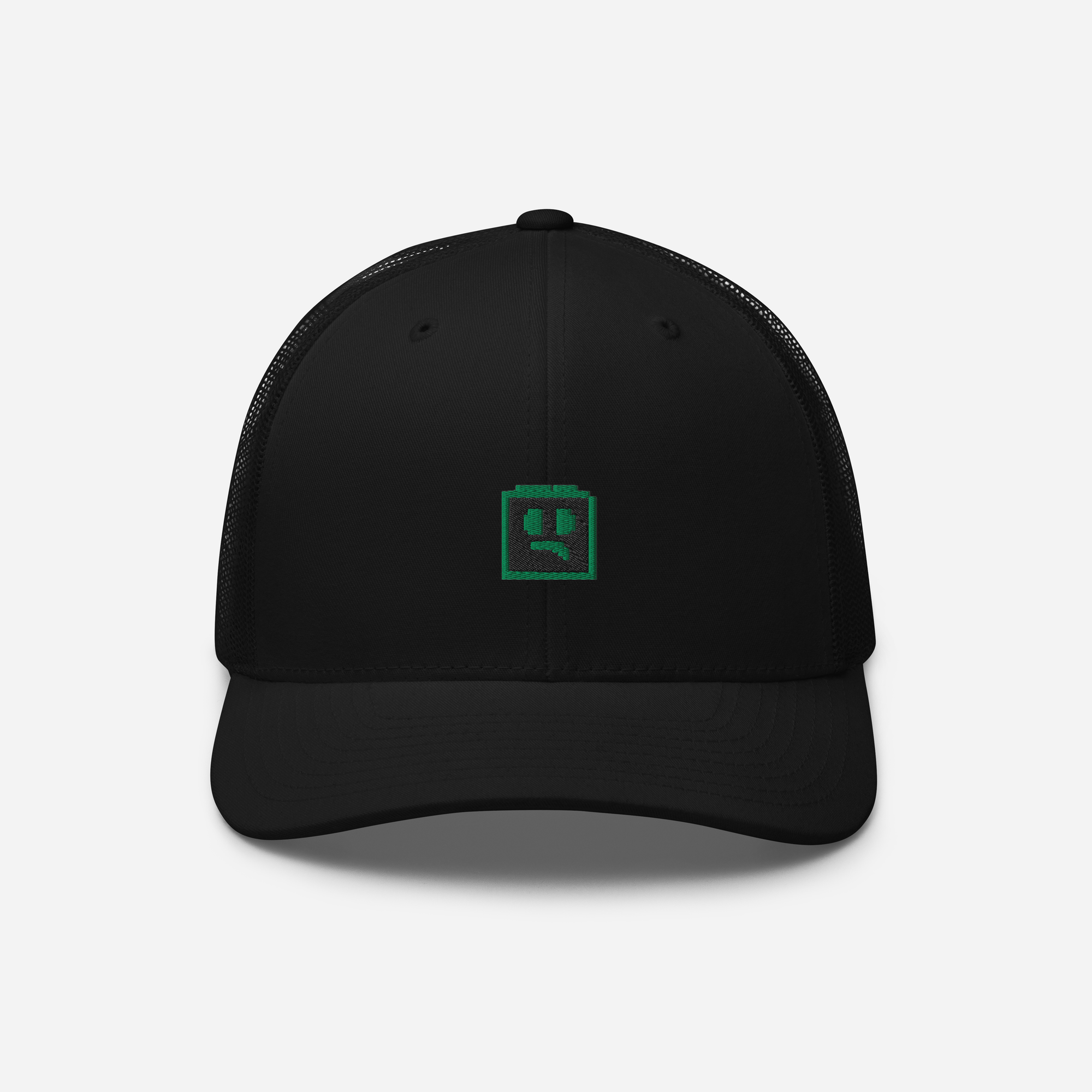 Retro Trucker Hat - Black - FOMO