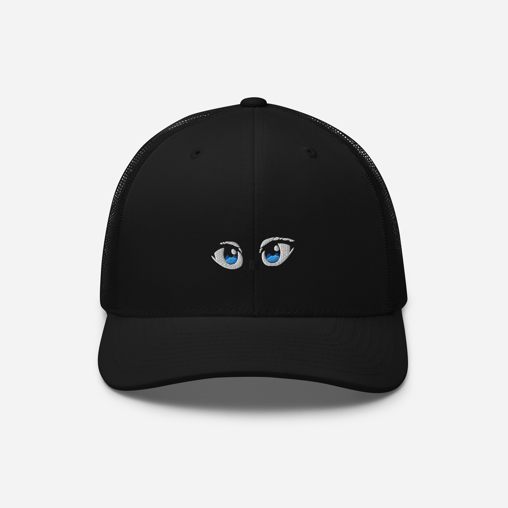Retro Trucker Hat - Black - Manga