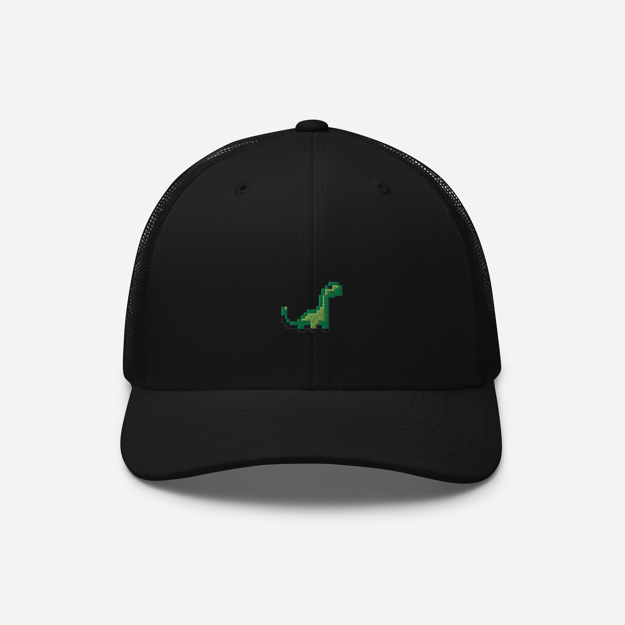 Retro Trucker Hat - Black - RexRally