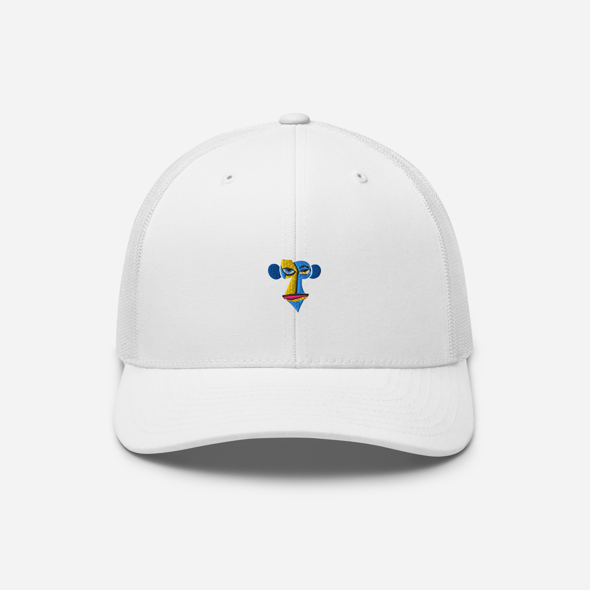 Retro Trucker Hat - White - Apeing