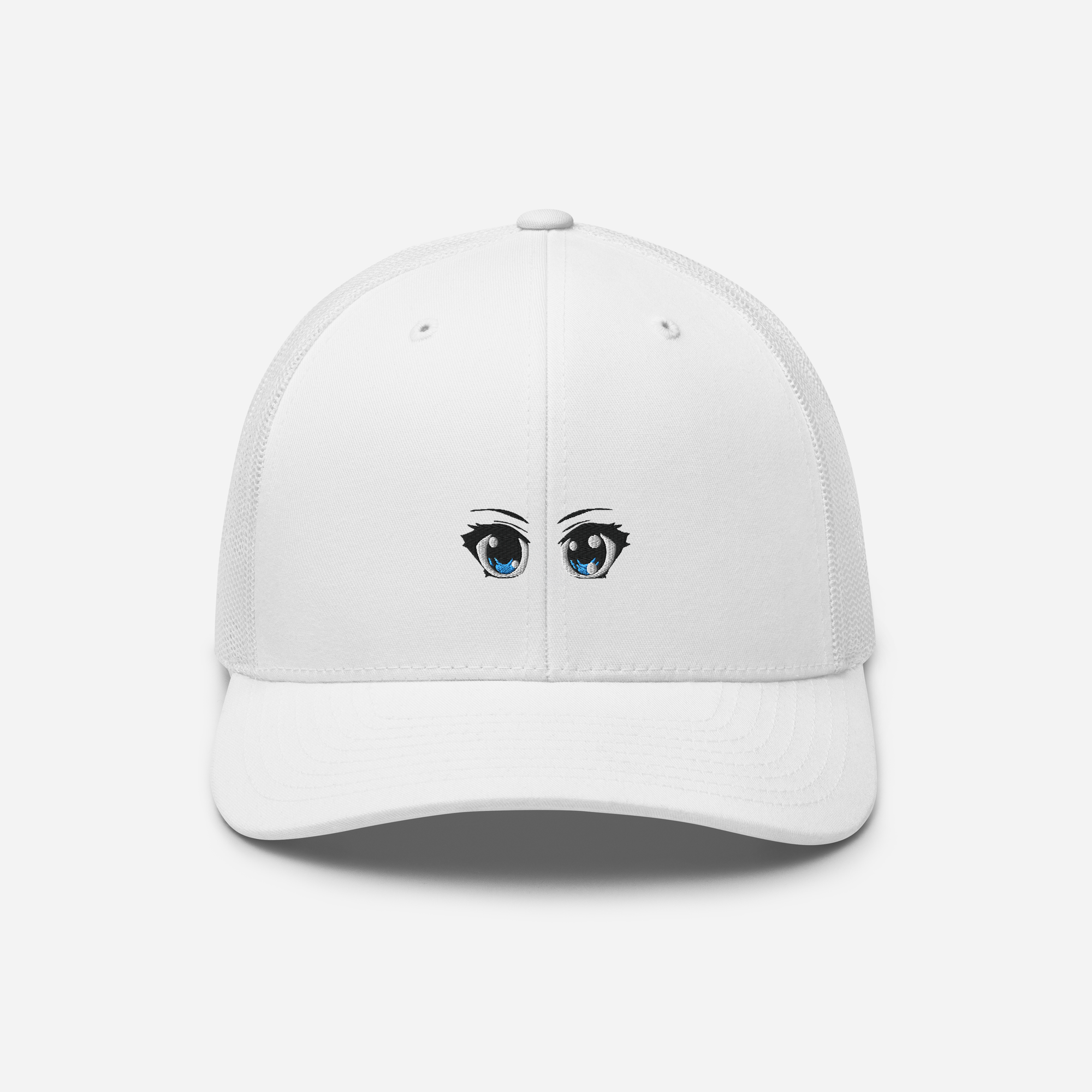 Retro Trucker Hat - White - Manga
