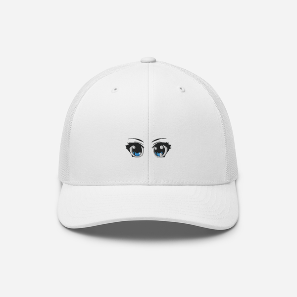 Retro Trucker Hat - White - Manga