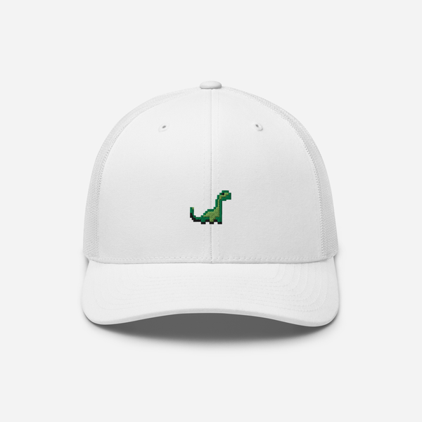 Retro Trucker Hat - White - RexRally
