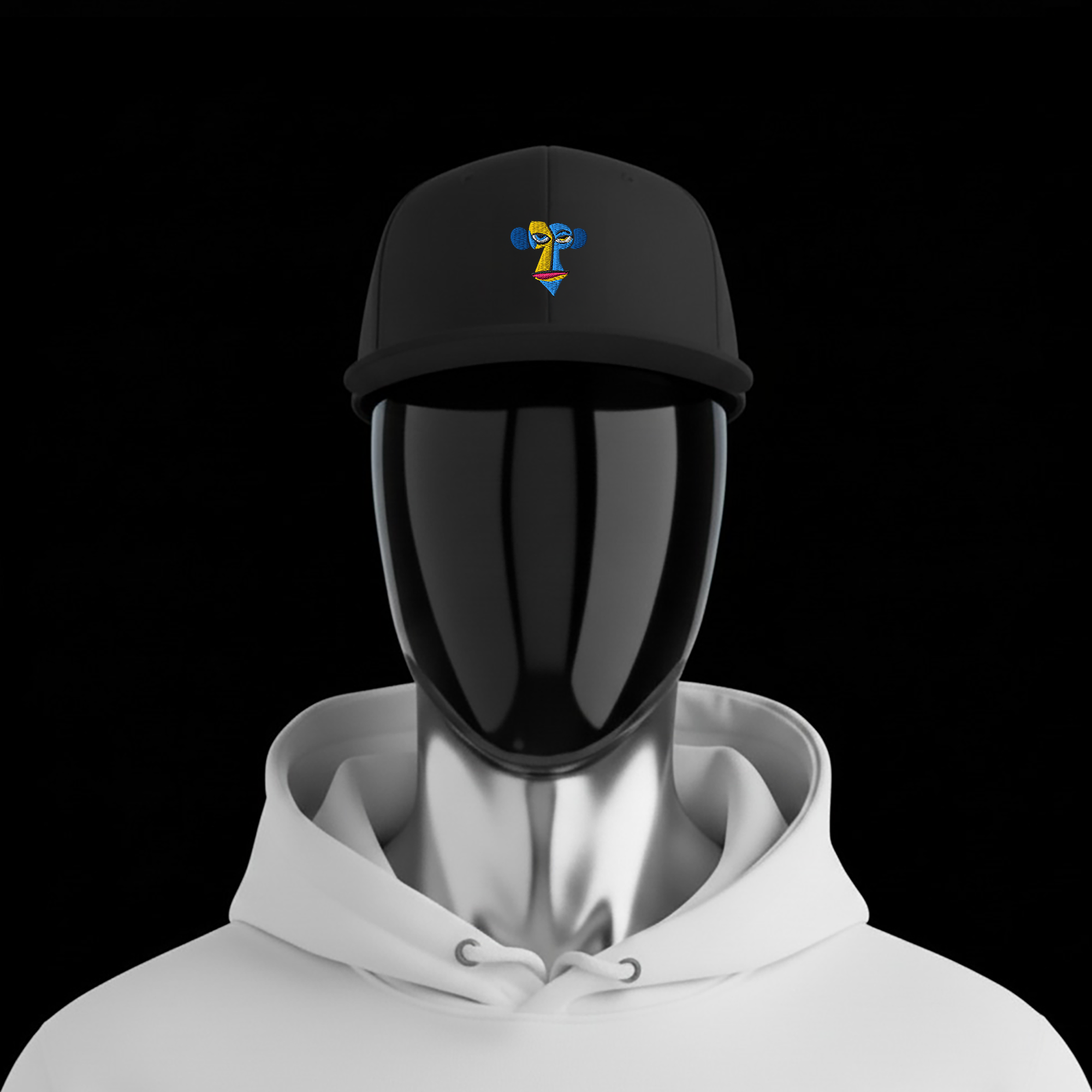 Snapback - Black - Apeing